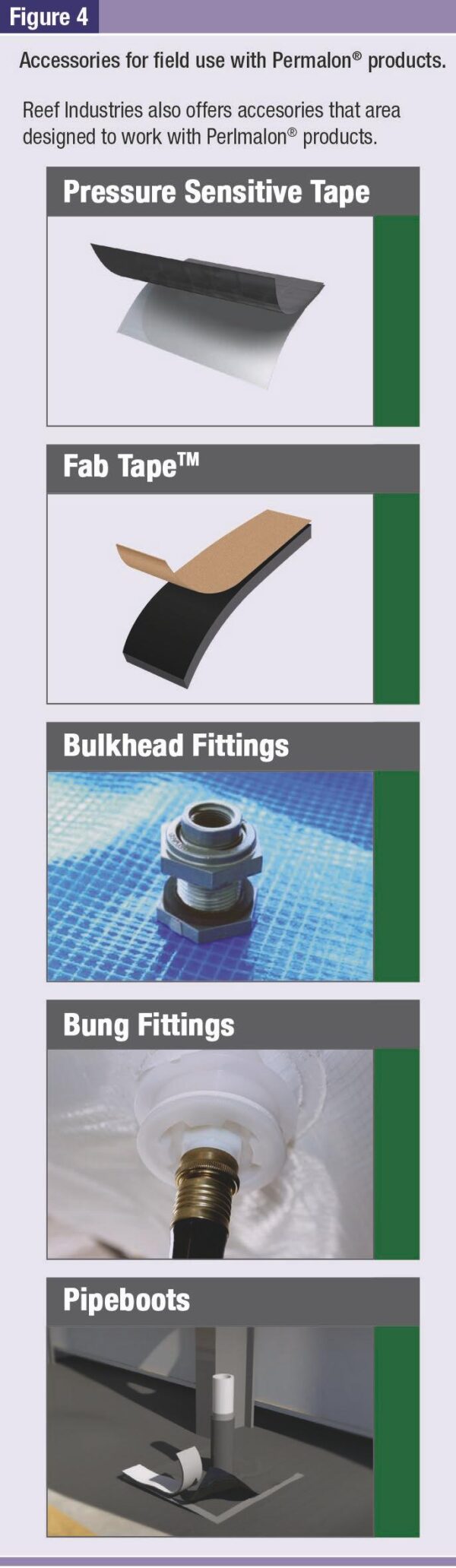 Permalon® uniquely engineered, HIGHDENSITY POLYETHYLENE GEOMEMBRANE FROM REEF INDUSTRIES, INC