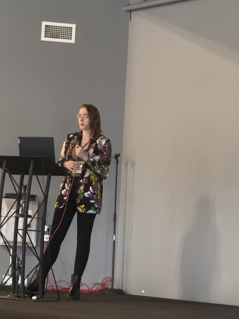 Caitlyn Czajkowski, president of the National Aquaculture Association.