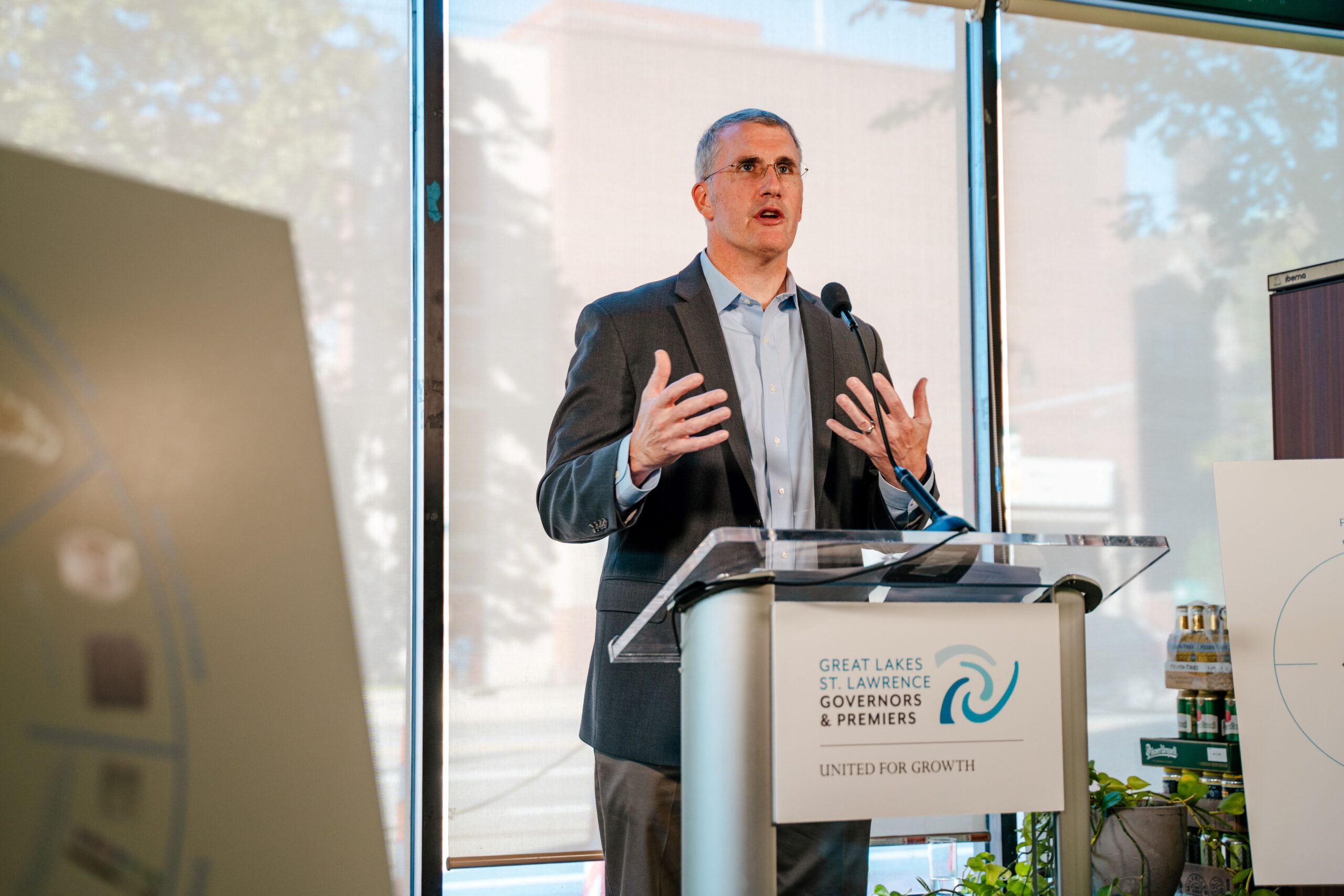 David Naftzger, Executive Director of the Great Lakes St. Lawrence Governors & Premiers.