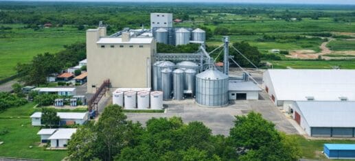 Agropecuaria Nivar’s ASC-certified feed mill in Maracaibo, Venezuela