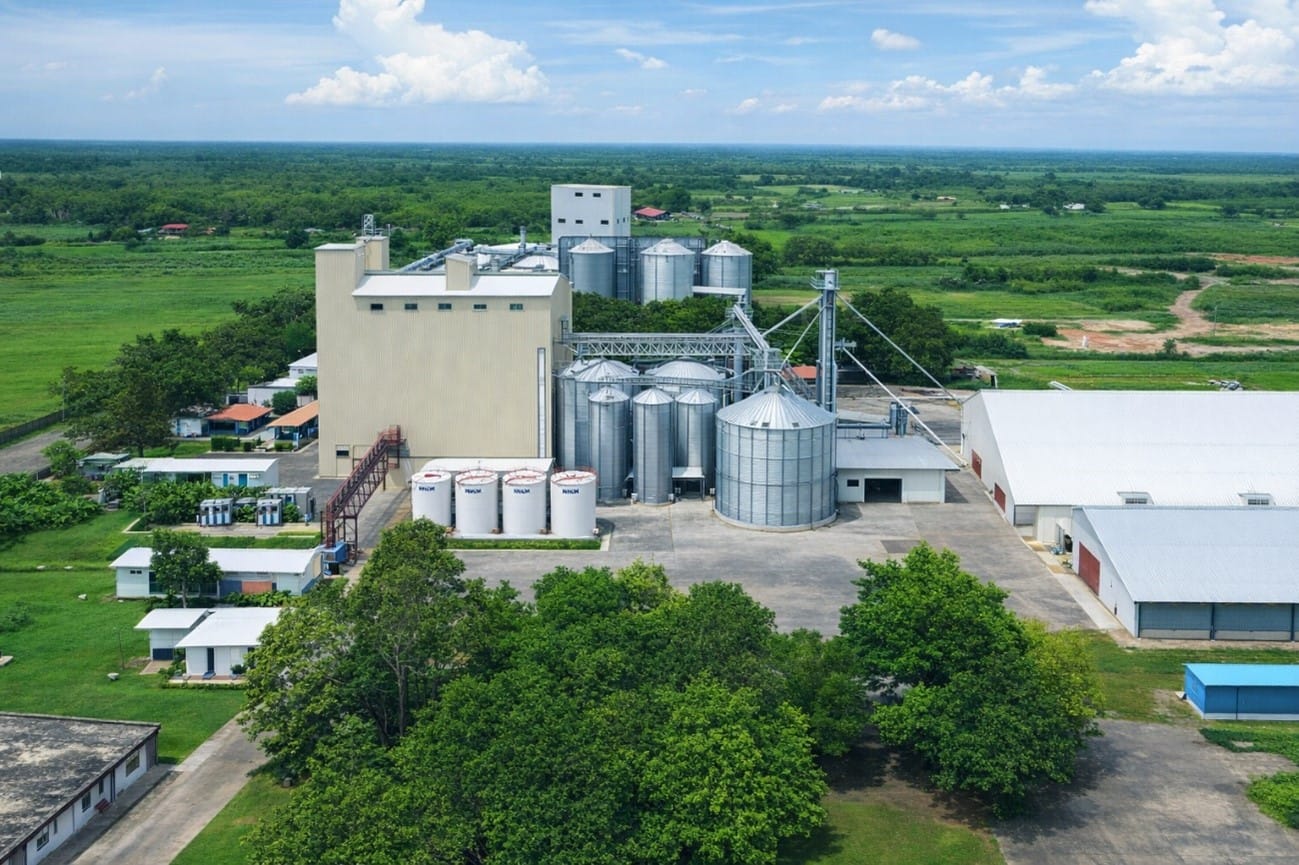Agropecuaria Nivar’s ASC-certified feed mill in Maracaibo, Venezuela