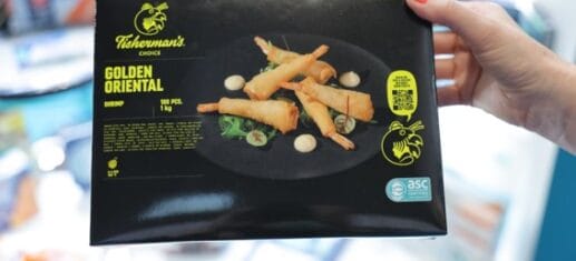 New ASC on-pack label featured in Fisherman’s Choice product.