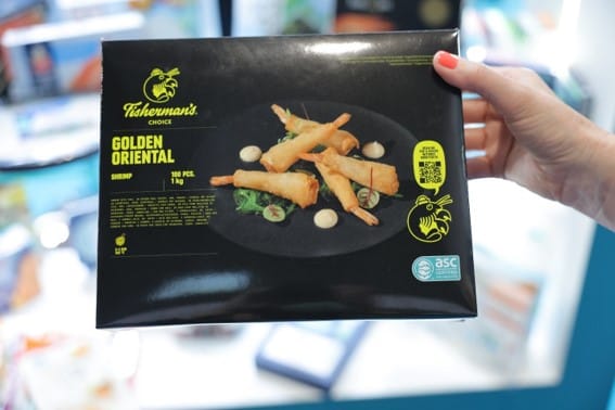 New ASC on-pack label featured in Fisherman’s Choice product.