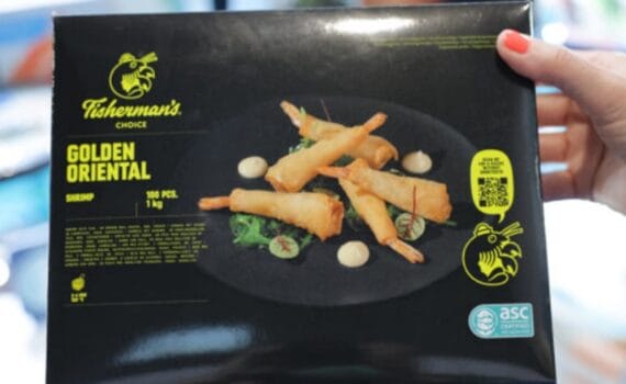 New ASC on-pack label featured in Fisherman’s Choice product.
