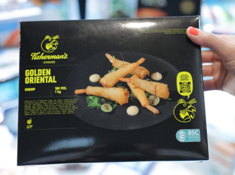 New ASC on-pack label featured in Fisherman’s Choice product.