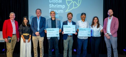 Roy van Daatselaar (far right) with the winners and runners up.